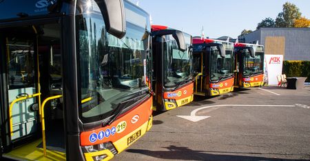 Bielski przewoźnik z nowoczesnymi autobusami, ich wyposażenie jest nowatorskie