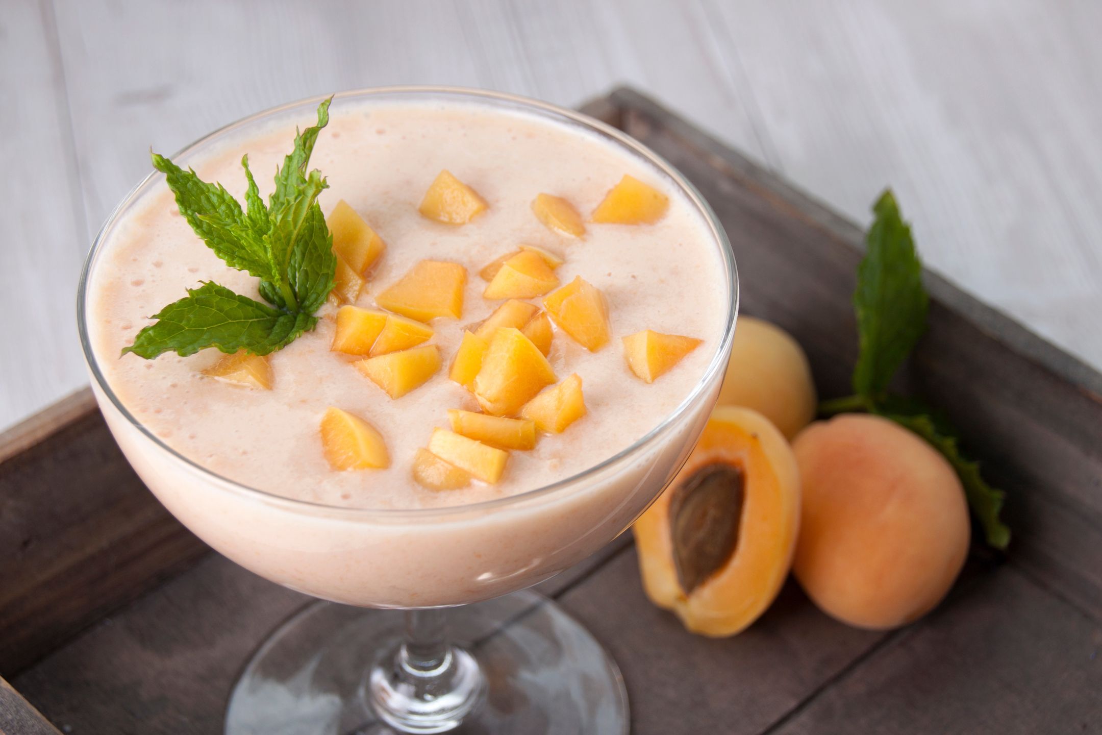 Smoothie morelowe miksuję z nasionami chia