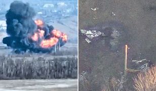 Zabójczy strzał. Moment zestrzelenia rosyjskiego Su-25