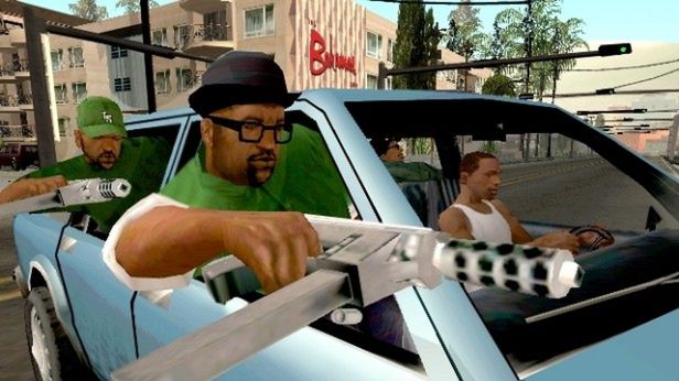 GTA: San Andreas na silniku GTA IV 1