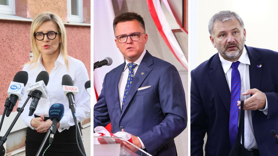 Ewa Wrzosek, Szymon Hołownia, Waldemar Żurek