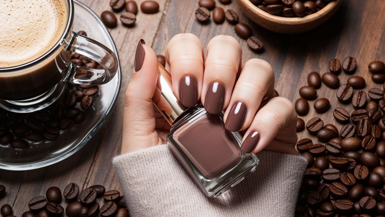 Paznokcie Mocha Mousse - jaki to kolor i z czym go łączyć?