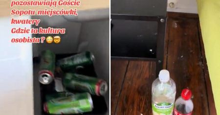 Tak turyści zostawili kwaterę w Sopocie. Wideo niesie się po sieci