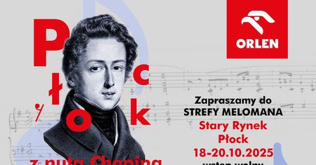 ORLEN otwiera Strefy Melomana. Muzyka Chopina zabrzmi w siedmiu miastach w Polsce