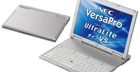 15,8mm grubości i 725 gramów wagi! Netbook od NEC