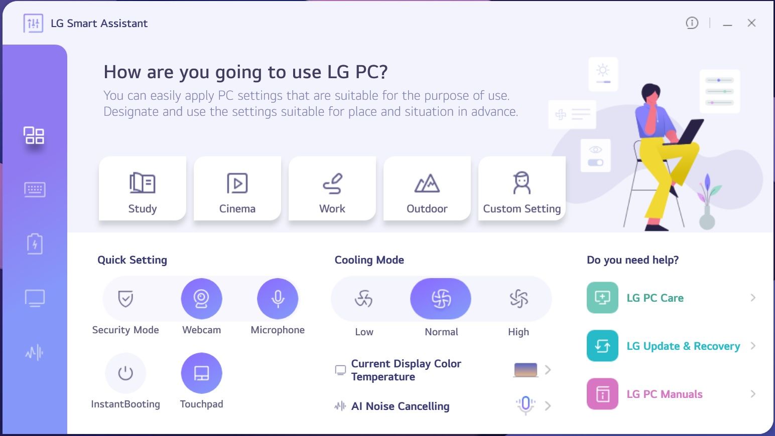 LG smart assistant