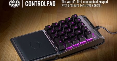 Klawiatura, która czuje siłę nacisku - ControlPad od Cooler Master
