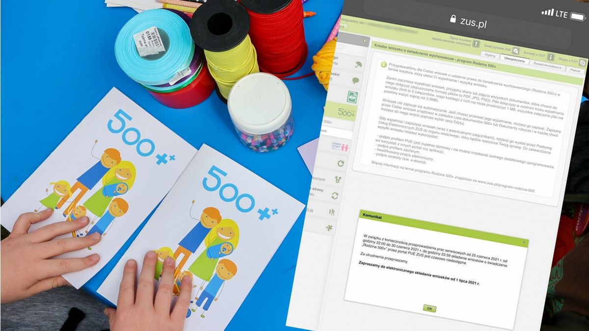 Ostatni czas na wniosek 500+