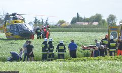 Krępiny. Skarpa osunęła się na 10-latka. Stan chłopca jest ciężki