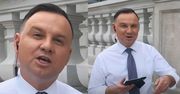 Andrzej Duda "rapuje" w #Hot16Challenge: "Nie pytają cię o imię, walczą z ostrym cieniem mgły"