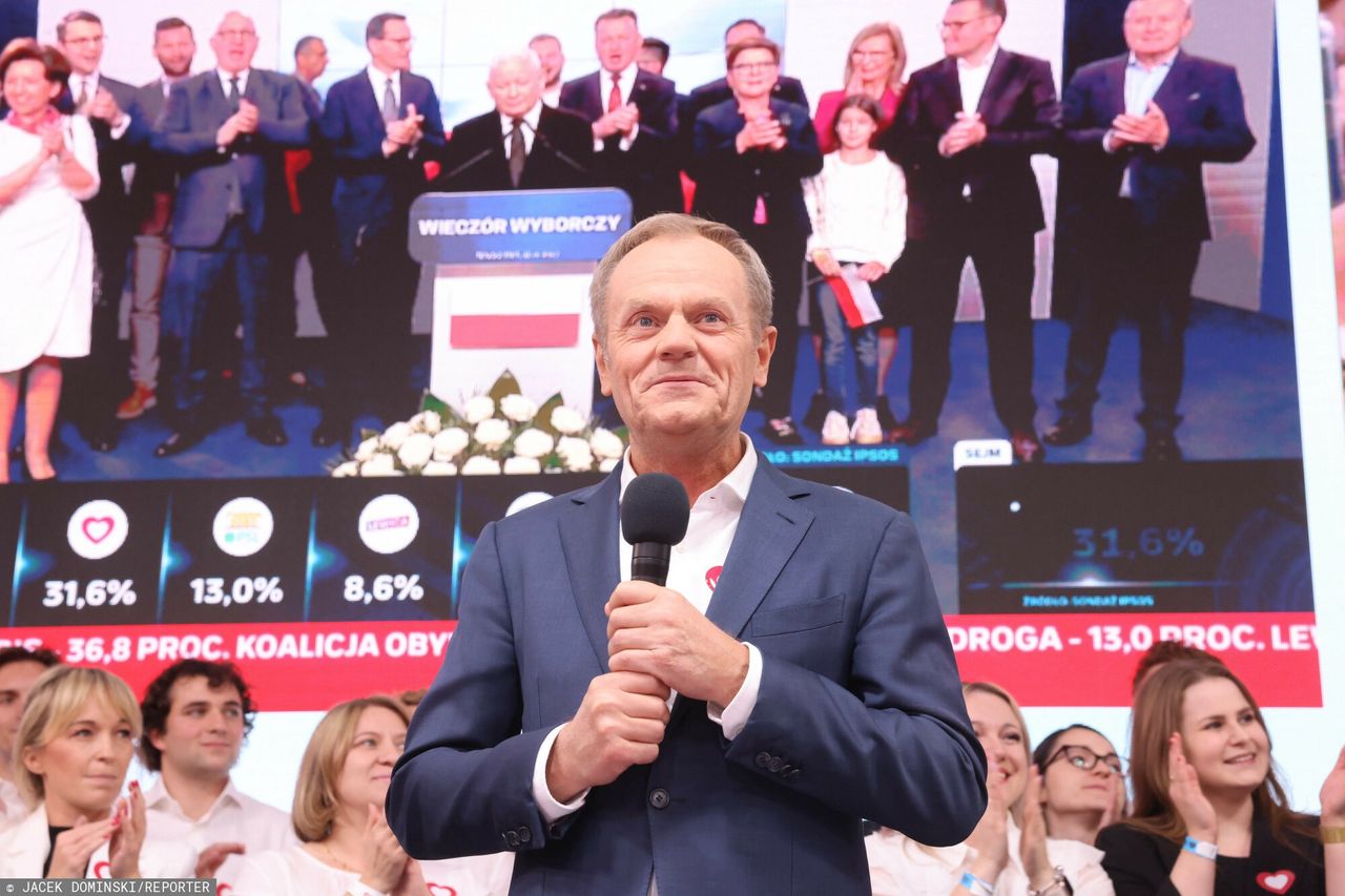 Tusk zabiera głos po wyborach. "Panie prezydencie, czekamy"