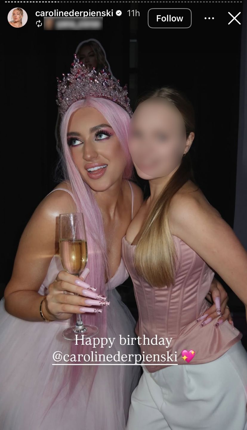 23. urodziny Caroline Derpienski