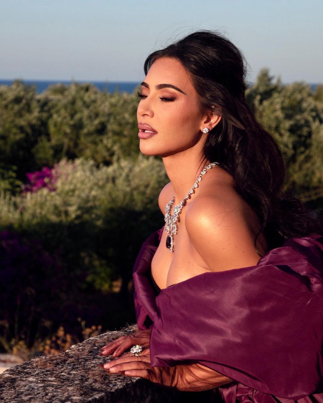 Kim Kardashian na pokazie Dolce&Gabbana