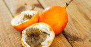 Granadilla (męczennica języczkowata). Bliska kuzynka marakui