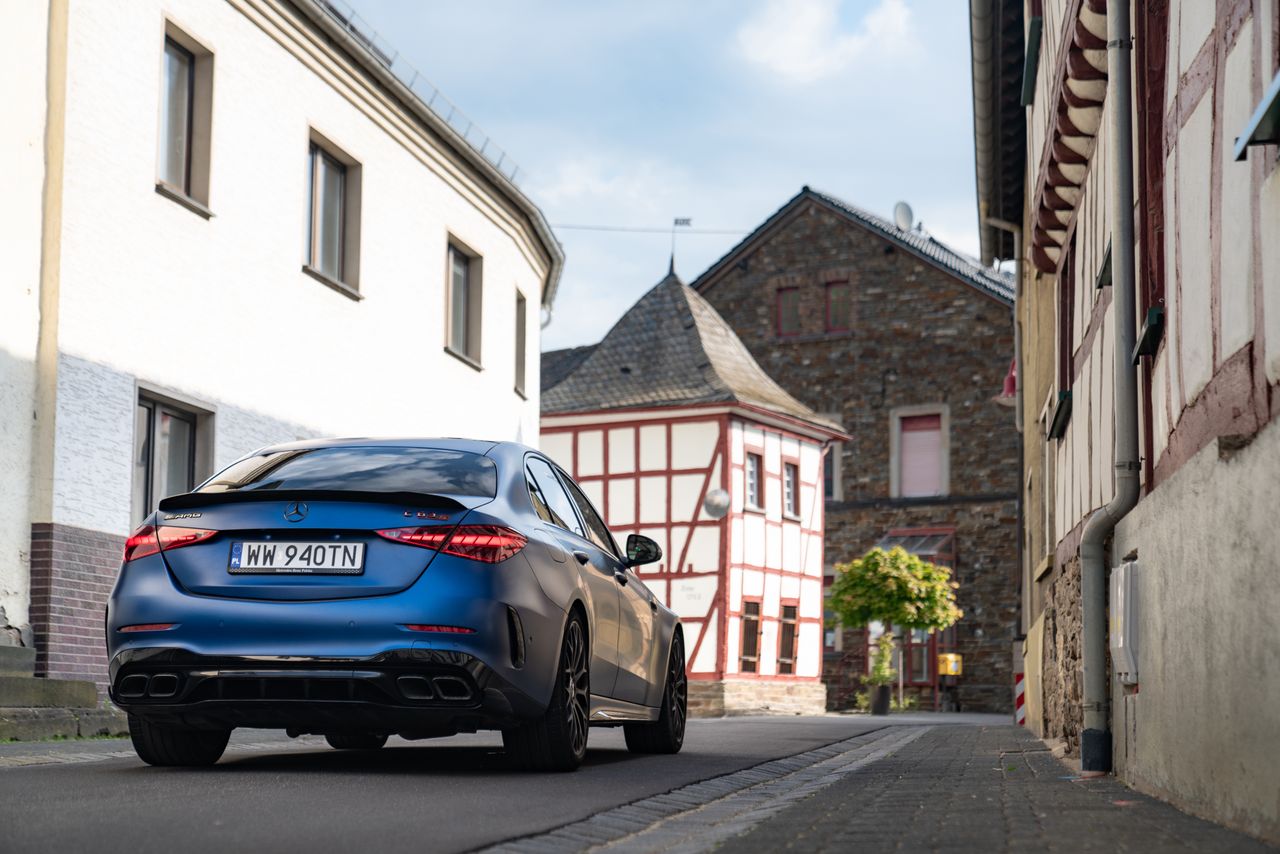 Mercedes-AMG C63 S E-Performance na Nürburgringu