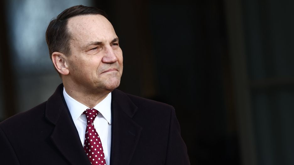 Foreign Affairs Minister of Poland Radoslaw Sikorski
at the foreign ministers meeting in Warsaw, Poland on November 19, 2024. (Photo by Jakub Porzycki/NurPhoto via Getty Images)