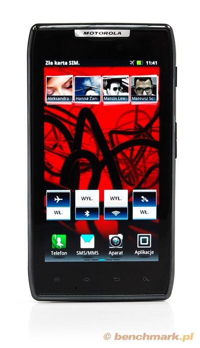 Motorola RAZR - prz&oacute;d