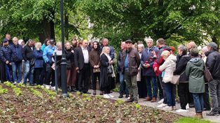 Noc Muzeów w Pałacu Wielopolskich w Ostrowcu Świętokrzyskim. Uroczyście otwarto zrewitalizowany park