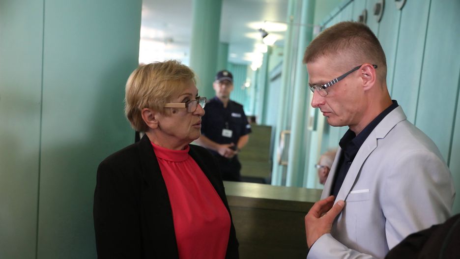 Teresa Klemańska i Tomasz Komenda