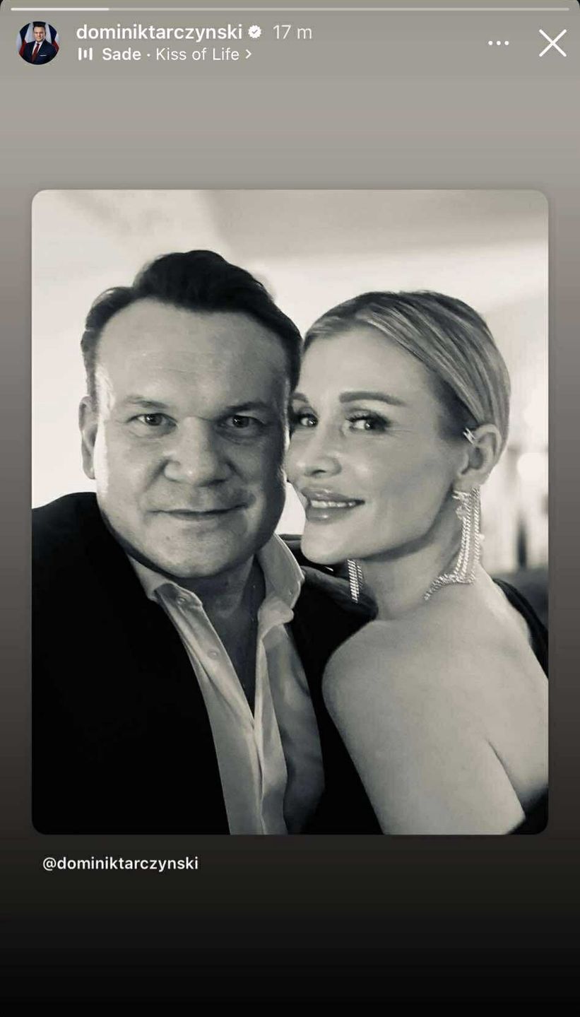 Dominik Tarczyński i Joanna Krupa razem na zdjęciu