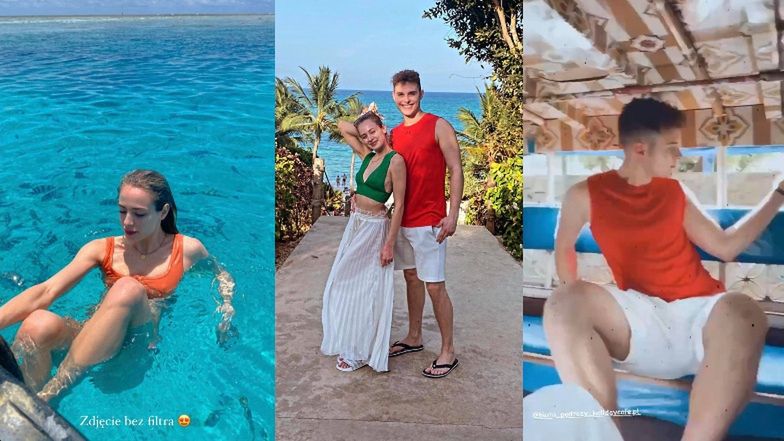 Wiktoria Gąsiewska i Adam Zdrójkowski polecieli na Zanzibar