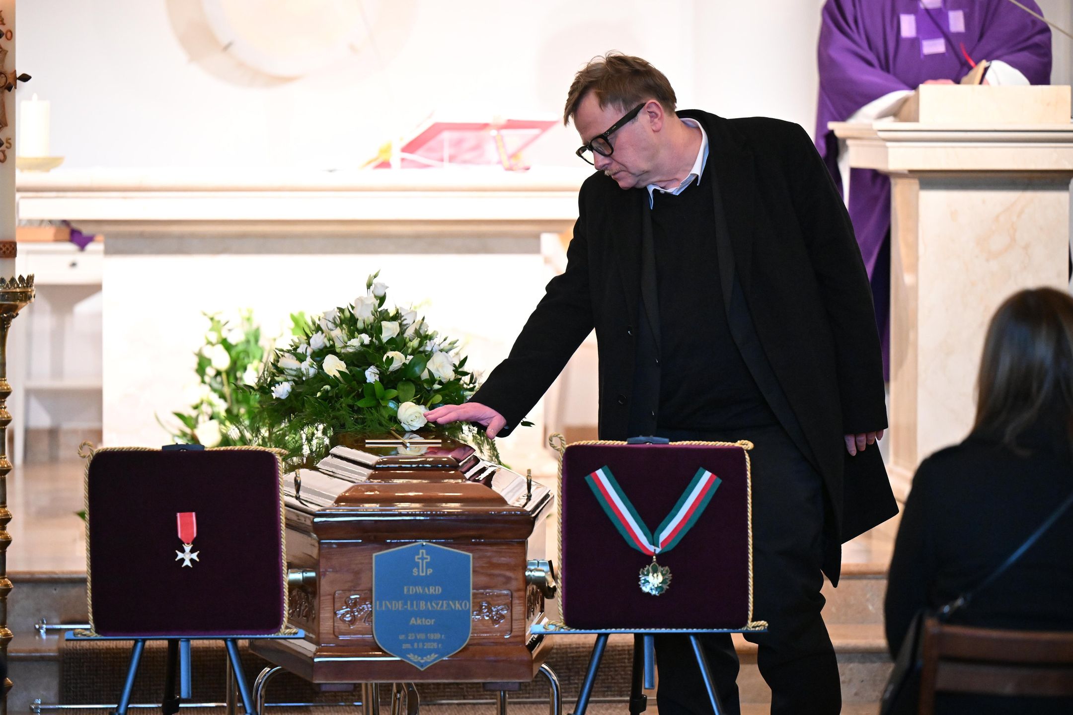 Pogrzeb Edwarda Linde-Lubaszenki