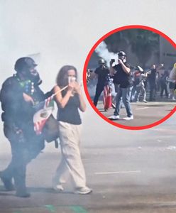 Protesty w USA. Na ulicach Los Angeles dalej niebezpiecznie