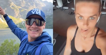 Tak Marcin Mroczek i Marlena Muranowicz odreagowują rozprawę rozwodową: wyprawa nad Morskie Oko i trening na siłowni