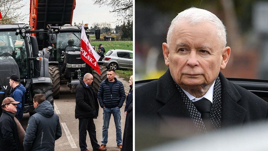 Jarosław Kaczyński obiecał na konwencji PiS natychmiastowe rozwiązanie problemów zbożowych