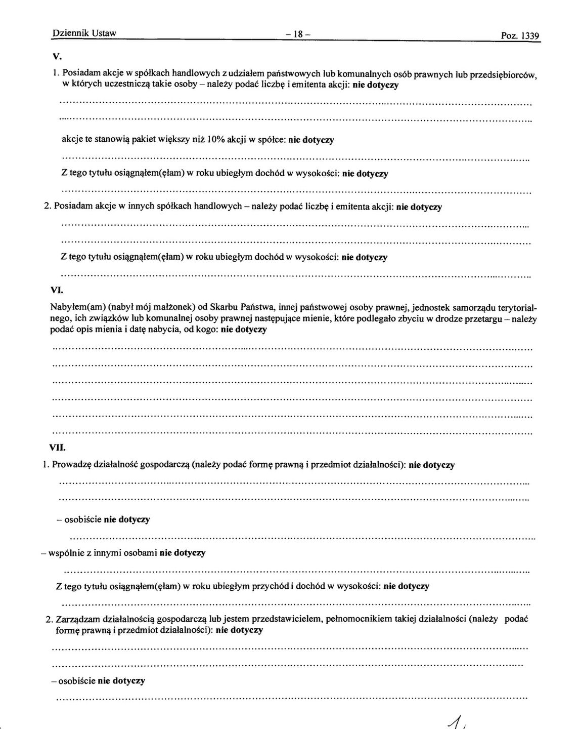 Oświadczenie majątkowe Jarosława Kaczyńskiego