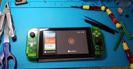 Nintendo Switch zbudowane przez Amerykanina od podstaw z części zamiennych za 199 dolarów