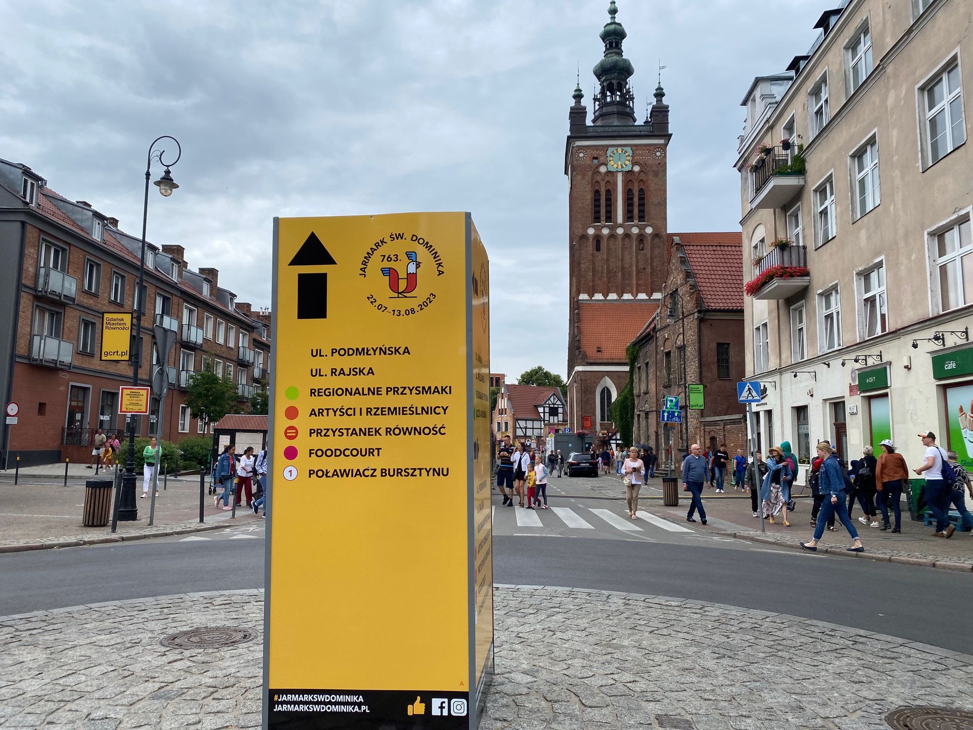 Część ulic w centrum Gdańska zostało zamkniętych 