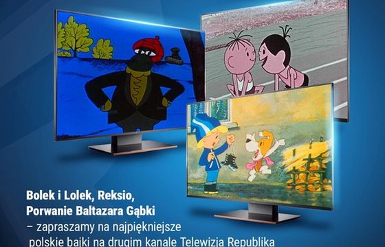 Kultowe polskie bajki na antenie TV Republika