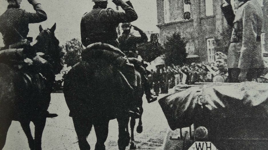 Zdjęcie Arthura Greisera (1897-1946), niemieckiego nazistowskiego polityka, SS-Obergruppenfuhrera i Reichsstatthaltera