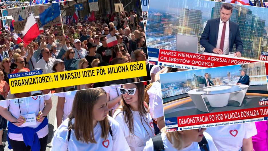 Marsz 4 czerwca. Opłacało się go relacjonować