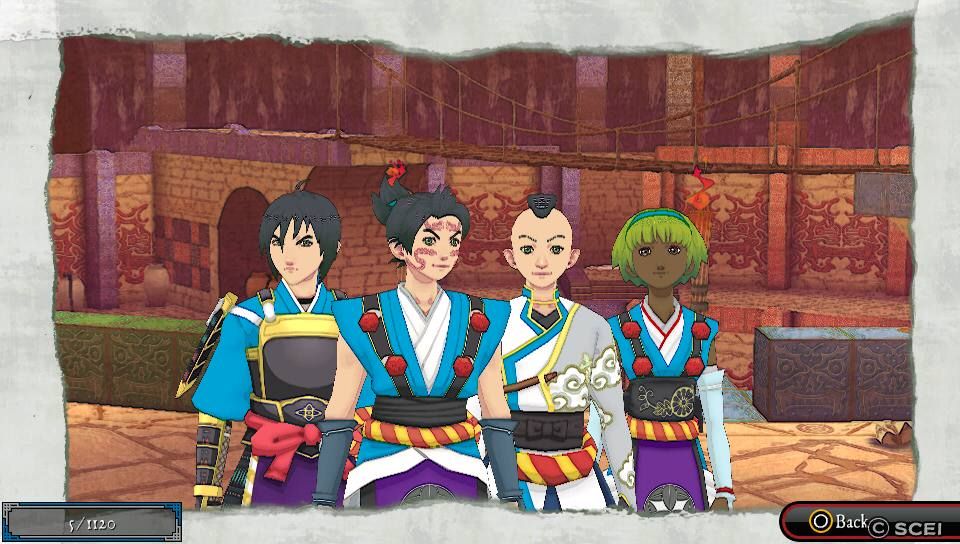 Oreshika: Tainted Bloodlines - bohaterki