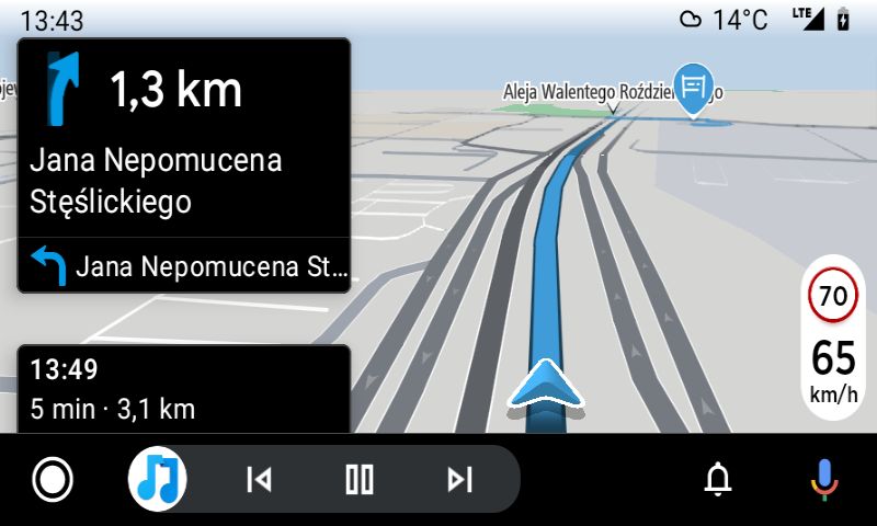 TomTom AmiGO w Android Auto. Taka walka o użytkowników ma sens (opinia) - TomTom AmiGO w Androidzie Auto