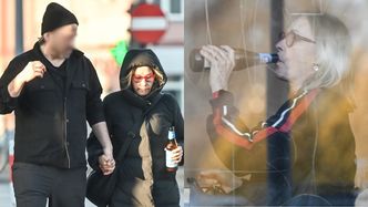 Małgorzata Potocka i jej randka z młodszym o 25 lat UKOCHANYM: tajskie jedzenie, piwo bezalkoholowe i romantyczny spacer (ZDJĘCIA)