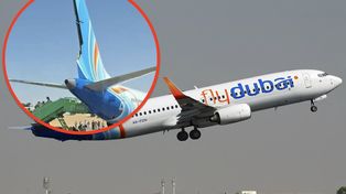 Samolot Flydubai stracił wysokość w niecałą minutę. Brakuje fragmentu steru
