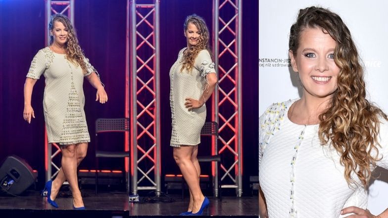 Celebrytki na pokazie "Moda na recykling 2"