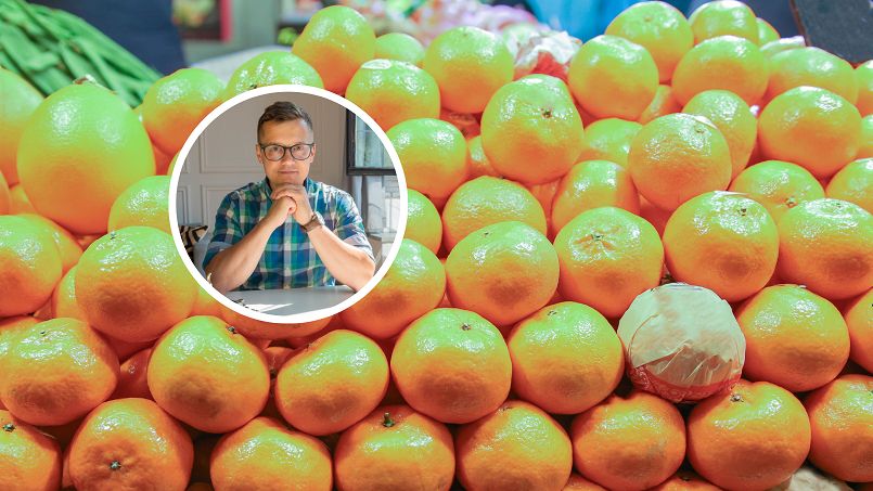Pan Tabletka zwrócił się do rodziców. Alarmuje o trujących mandarynkach i pomarańczach