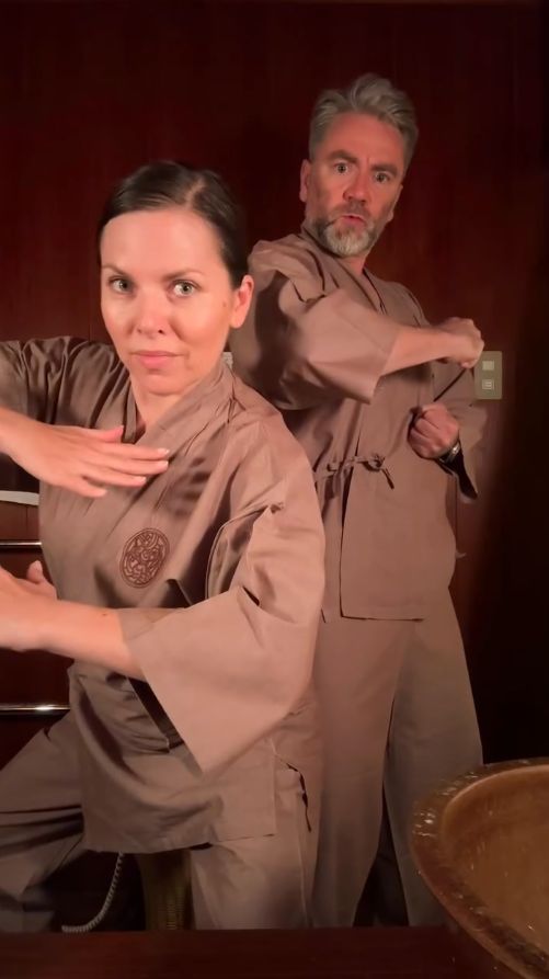 Aleksandra Kwaśniewska i Kuba Badach