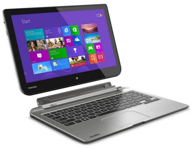 Toshiba Satellite W30t laptop konwertowalny widok windows 8