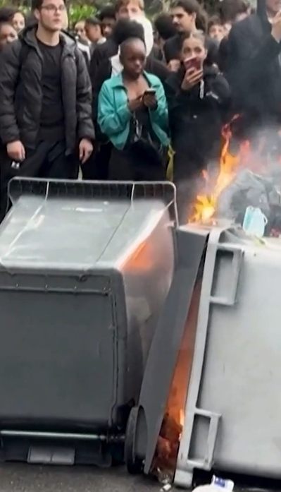 Francuzi wyszli na ulice. Protestują nawet licealiści