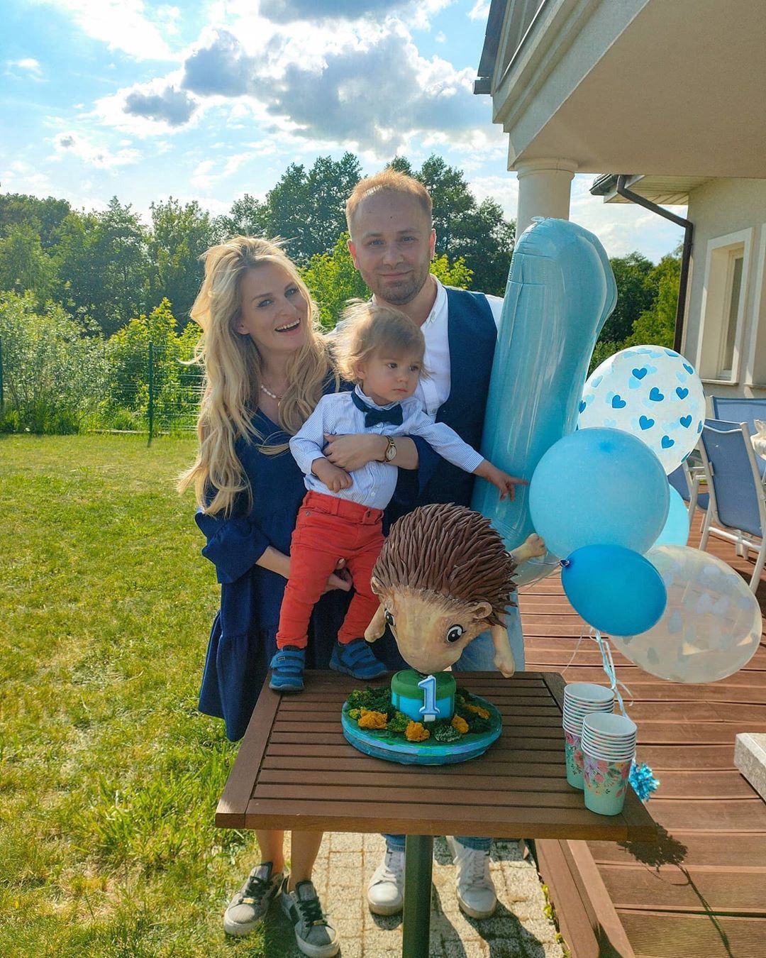 Anita i Adrian ze "Ślubu od pierwszego wejrzenia" wrócili z córeczką do domu