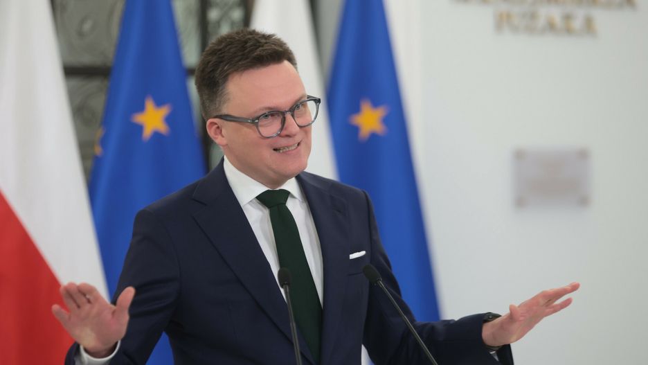 Marszałek Sejmu Szymon Hołownia