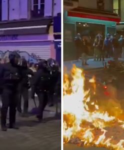 Gorąco na ulicach Paryża. Burdy i starcia z policją