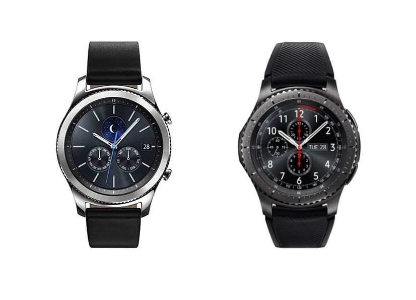 Samsung Gear S3 Classic (z lewej) i Frontier (z prawej)