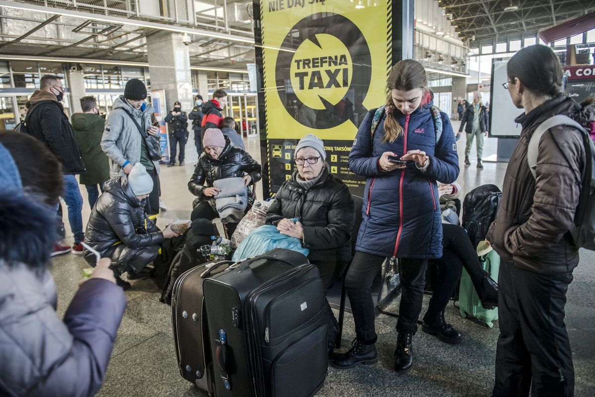 Від початку війни, польсько-український кордон перетнуло 5 мільйонів 676 тисяч українців,fot. Mieszko Piętka/AKPA