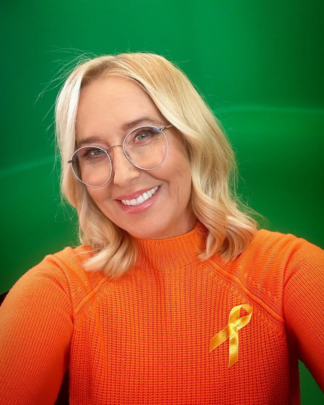 Agata Młynarska w okrągłych okularach korekcyjnychInstagram/agata_mlynarska